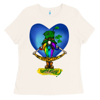 Bone St Patricks Day Gnome Ladies Tee - Bettercallsaul