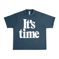Midnight Navy its time Urban Heavy Tee - minhPixels