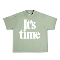 Oil Green its time Urban Heavy Tee - minhPixels