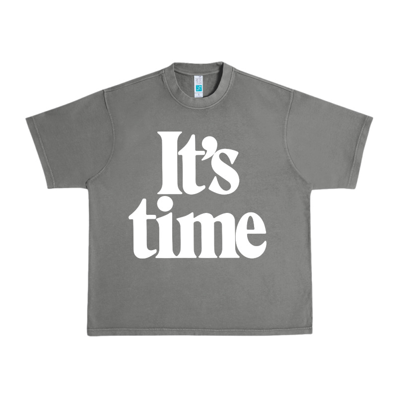 Its Time Urban Heavy Tee by minhPixels | Teevron