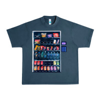 Midnight Navy Funny Costumes for Halloween Vending Machine Silvester Urban Heavy Tee - minhPixels