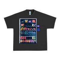 Pigment Black Funny Costumes for Halloween Vending Machine Silvester Urban Heavy Tee - minhPixels