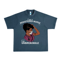 Midnight Navy Registered Nurse Gift Phenomenal Black Nurse Nursing Student Urban Heavy Tee - minhPixels