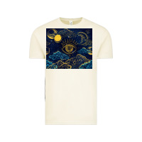 Vintage Arctic evil eye moon Vintage Tee - TumblerDesignByShophia