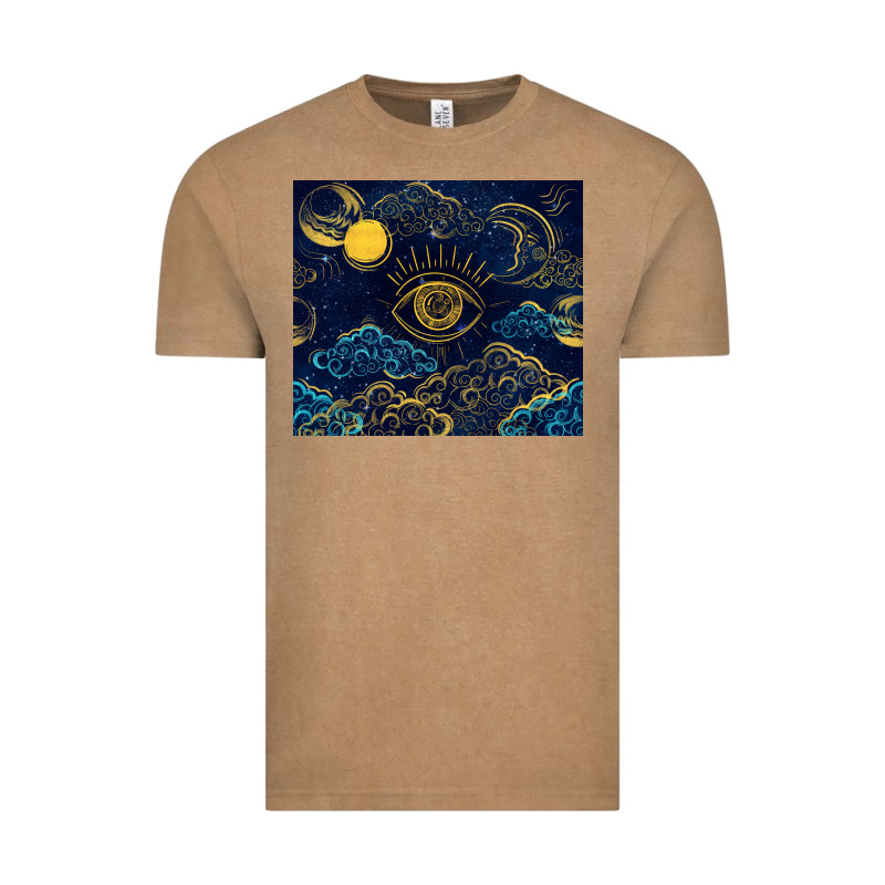 Evil Eye Moon Vintage Tee by TumblerDesignByShophia | Teevron