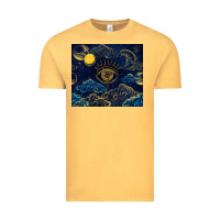 Vintage Mustard evil eye moon Vintage Tee - TumblerDesignByShophia