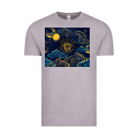 Vintage Zinc evil eye moon Vintage Tee - TumblerDesignByShophia