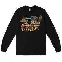Black One nation under god 4th of july Long Sleeve Tee - HowdyJamesFarm