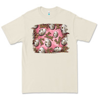 Bone Easter Quail Eggs And Leopard Bunny Premium Tee - RanaPortraitStore