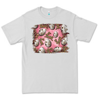 Dove Grey Easter Quail Eggs And Leopard Bunny Premium Tee - RanaPortraitStore