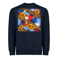 Navy western 4th of july seamless pattern Heavyweight Sweatshirt - BundleAndBundleShop