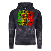 Cloud Black juneteenth is my independence day cowgirl Vintage Hoodie - CowGirlArtShop