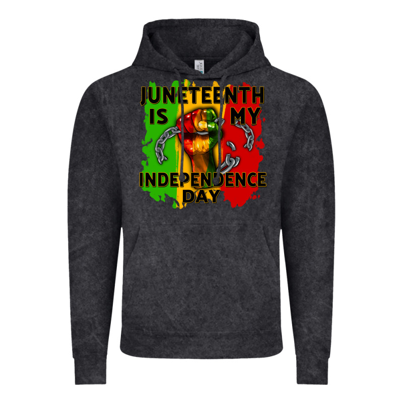 Juneteenth Is My Independence Day Cowgirl Vintage Hoodie by CowGirlArtShop | Teevron