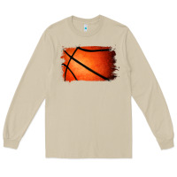 Mushroom basketball brushstroke Long Sleeve Tee - Jasminsmagicworld