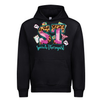 Black speech therapist Urban Hoodie - AdoDesignShop