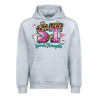 Heather Grey speech therapist Urban Hoodie - AdoDesignShop