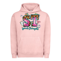 Pigment Salmon speech therapist Urban Hoodie - AdoDesignShop