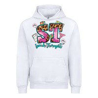 White speech therapist Urban Hoodie - AdoDesignShop