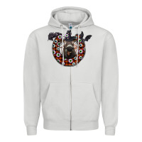 Halloween Donkey Zipper Hoodie | Teevron