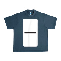 Midnight Navy Double Blank Dominoes Halloween Costume Domino Game Urban Heavy Tee - minhPixels