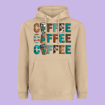 Coffee Heavyweight Hoodie Designed By Artiststas