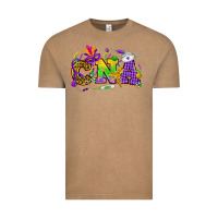 Vintage Coffee Mardi Gras CNA Nurse Vintage Tee - HowdyJamesFarm