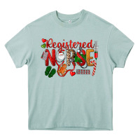 Arona Registered Nurse Christmas Heavy Core Tee - LillyAllenDesigns