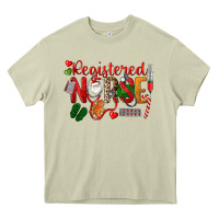 Mossy Registered Nurse Christmas Heavy Core Tee - LillyAllenDesigns