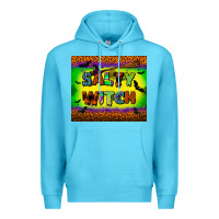 Ocean Blue salty witch tumbler Premium Hoodie - BundleAndBundleShop