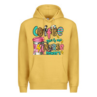 Antique Gold coffee gives me nurse powers Premium Hoodie - Jasminsmagicworld