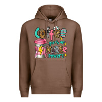 Chestnut coffee gives me nurse powers Premium Hoodie - Jasminsmagicworld