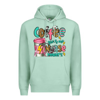 Seafoam coffee gives me nurse powers Premium Hoodie - Jasminsmagicworld