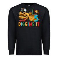 Black i'm 5 and digging it Premium Sweatshirt - Artiststas