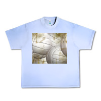 Grape Ice distressed volleyball pattern Urban Heavy Tee - TumblerDesignByShophia