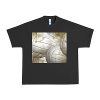 Pigment Black distressed volleyball pattern Urban Heavy Tee - TumblerDesignByShophia