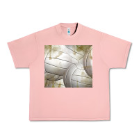 Salmon distressed volleyball pattern Urban Heavy Tee - TumblerDesignByShophia