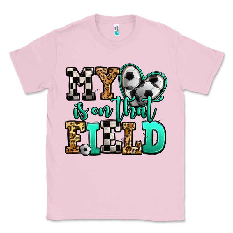 My Heart Is On That Field Soccer Classic Tee by Jasminsmagicworld | Teevron
