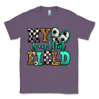 Lavender my heart is on that field soccer Classic Tee - Jasminsmagicworld