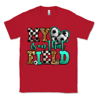 Red my heart is on that field soccer Classic Tee - Jasminsmagicworld