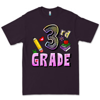 Plum Third Grade Premium Tee - RanaPortraitStore