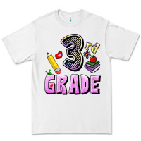 White Third Grade Premium Tee - RanaPortraitStore