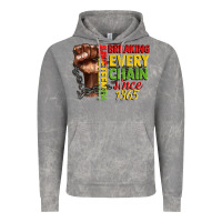Cloud Rock juneteenth breaking every chain since 1865 Vintage Hoodie - CowGirlArtShop
