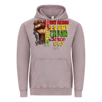 Vintage Zinc juneteenth breaking every chain since 1865 Vintage Hoodie - CowGirlArtShop