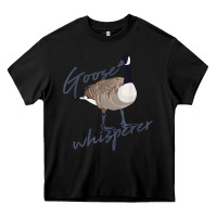 Black Canadian Goose Whisperer Shirt Funny Cute Bird Hunter Gift 2 Heavy Core Tee - minhPixels
