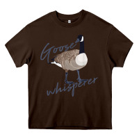 Chocolate Brown Canadian Goose Whisperer Shirt Funny Cute Bird Hunter Gift 2 Heavy Core Tee - minhPixels