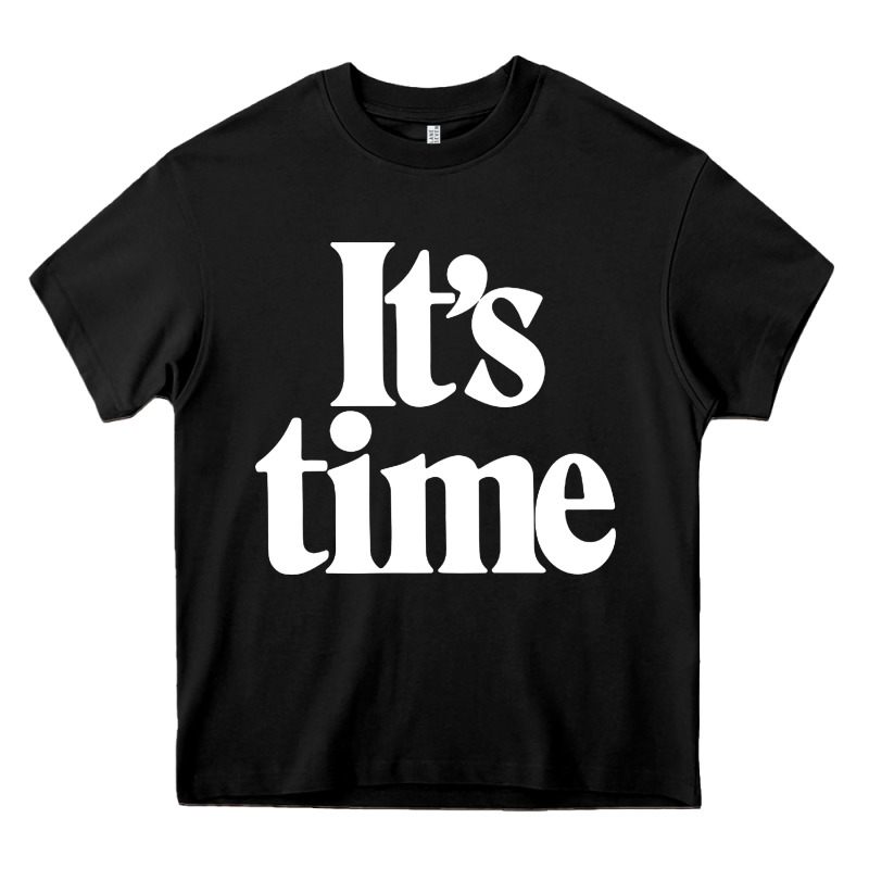Its Time Heavy Core Tee by minhPixels | Teevron