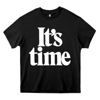 Black its time Heavy Core Tee - minhPixels