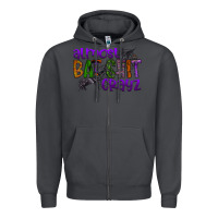 Smoke almost bat shit crayz Zipper Hoodie - SublimationCraftShop