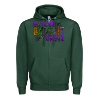 Sports Green almost bat shit crayz Zipper Hoodie - SublimationCraftShop