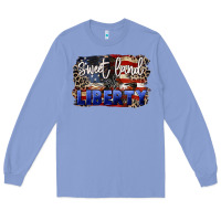 Colony Blue Sweet land of liberty 4th of july Long Sleeve Tee - CowGirlArtShop